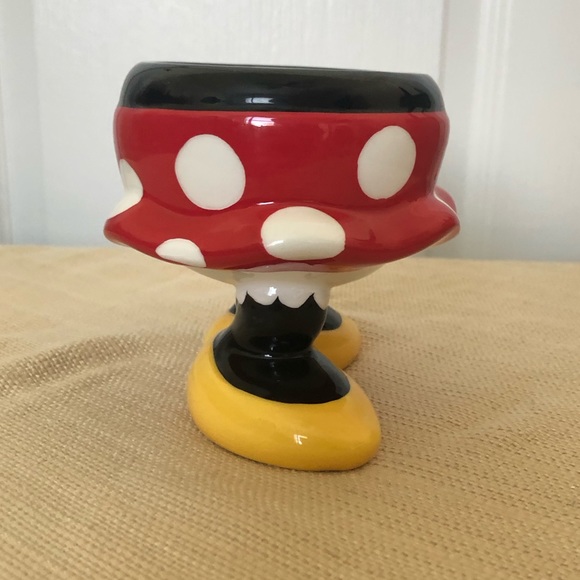 Disney World Minnie Mouse half body / skirt legs mug NWT - Picture 4 of 16